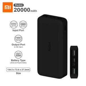 XIAOMI 20000mAh Redmi 18W Fast Charge Power Bank