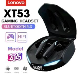 Lenovo XT53 Écouteurs Bluetooth V5.3, Nouveau GM2 Pro MAX Gaming, ENC Annulation, appel HD, tactile