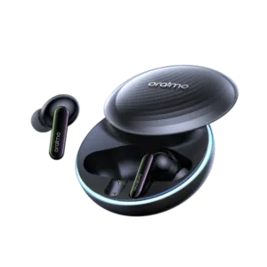 Oraimo SpaceBuds Ecouteurs à réduction de bruit ANC 50dB avec personnalisation des commandes vocales