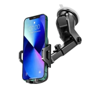 Partagez ce produit Support de téléphone réglable pour voiture , Supports à ventouse Fixés sur le pare-brise ou le tableau de bord.